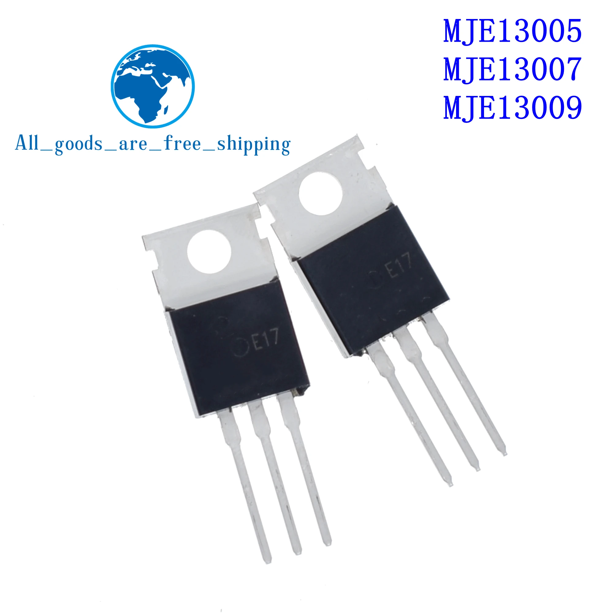 

10PCS MJE13005 MJE13007 MJE13009 TO220 E13005-2 E13007-2 E13009-2