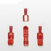 NEW 10PCS Red  0.3mm-1mm Red Wire terminals T Type quick Splice Crimp Terminal Cable wiring connector cable clamp ► Photo 2/6