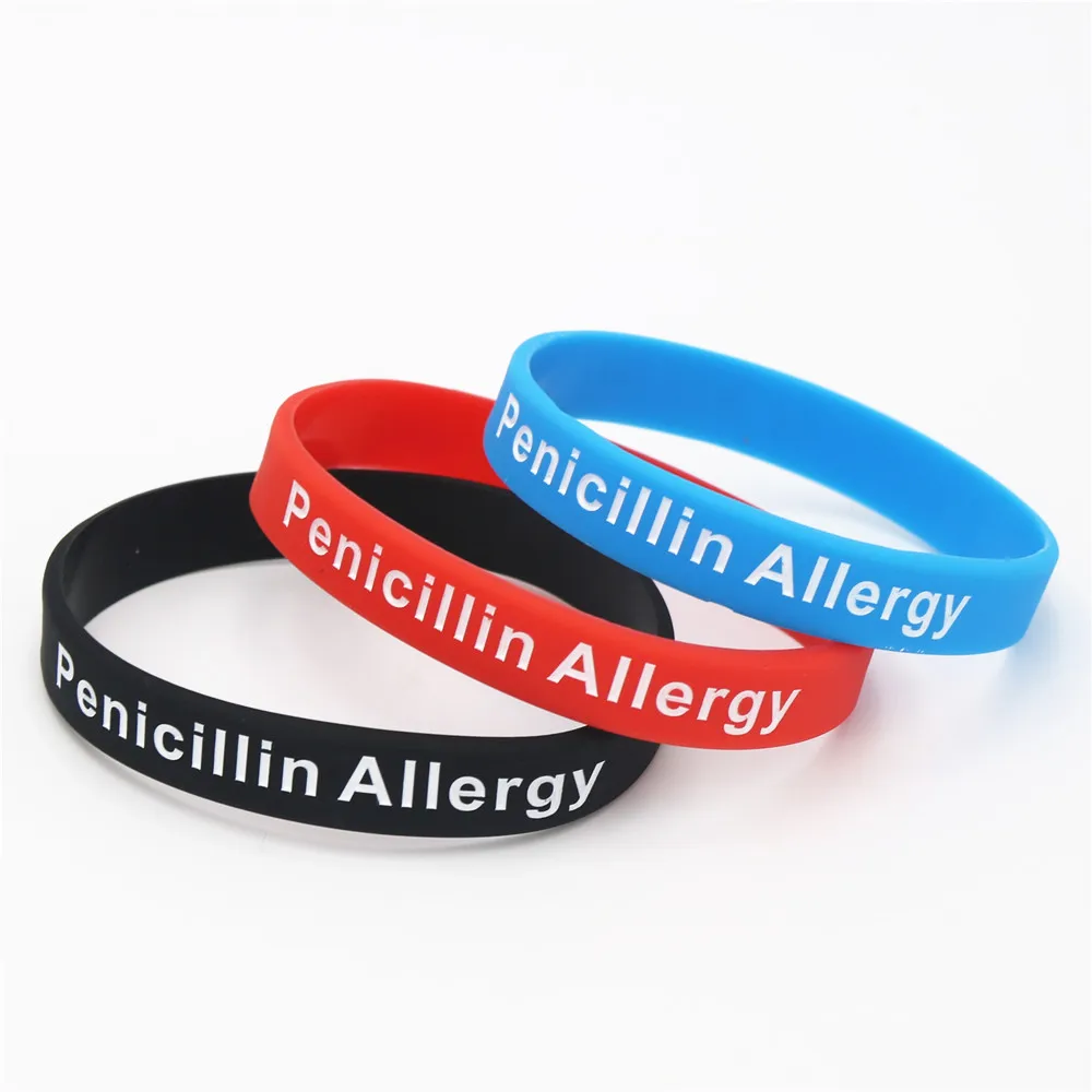 Penicillin Allergy Medical Alert Chain Bracelet | Chain bracelet, Bracelets,  Medic alert bracelets