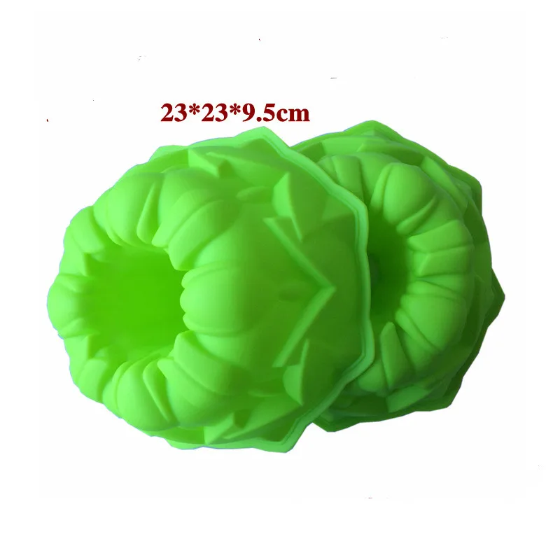 New Style Food Grade Big size silicone tulip cake mold,cake pans,baking