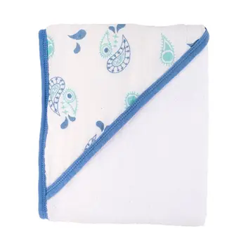 

Towel hood muslin boy Bambino