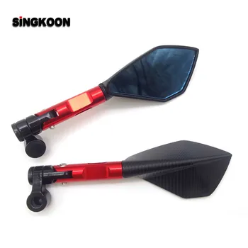 

Universal Motorcycle Rearview Mirror CNC Aluminum Side Mirrors FOR yamaha nmax vmax 1200 trk502 suzuki burgman 400 bmw k1200r