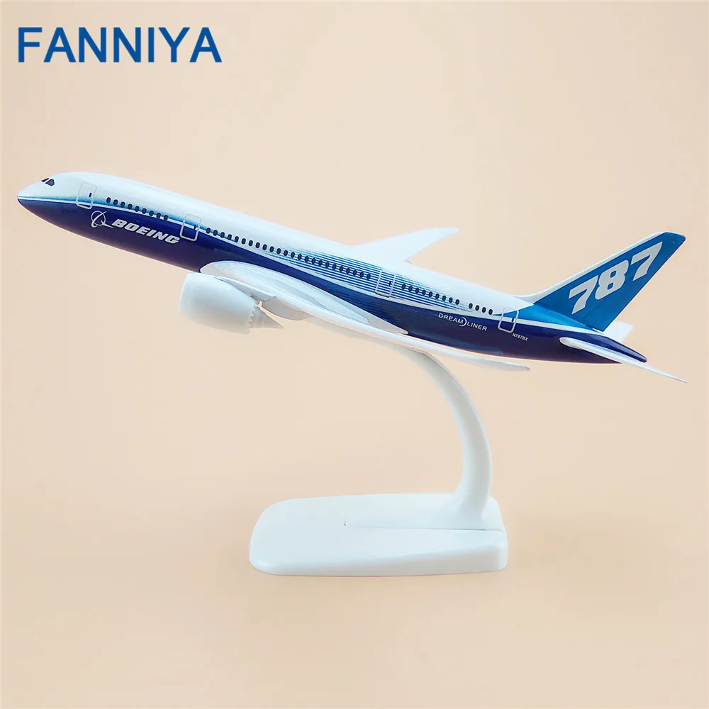 20 см Boeing 787 B787-8 модель самолета сплав металла воздуха прототип ProtoMech Airlines Airways