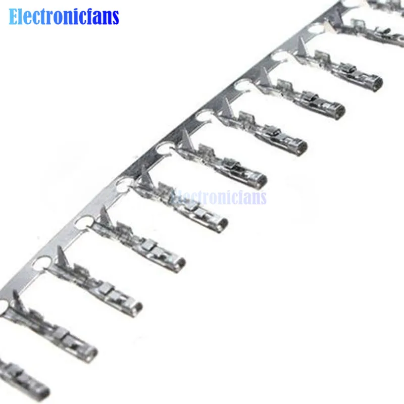 

500Pcs Dupont Jumper Wire Cable Housing Female Pin Contor Terminal 2.54mm NEW