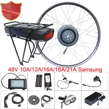 

26"700C motor wheel 48V 500w electric bike conversion kit 48v lithium battery ebike kit for front hub motor electric bicycle