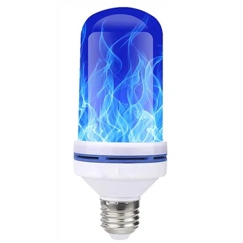 

E27 9W LED Burning Light Flicker Flame Lamps Bulbs Fire Effect Decor 4 Modes NEW