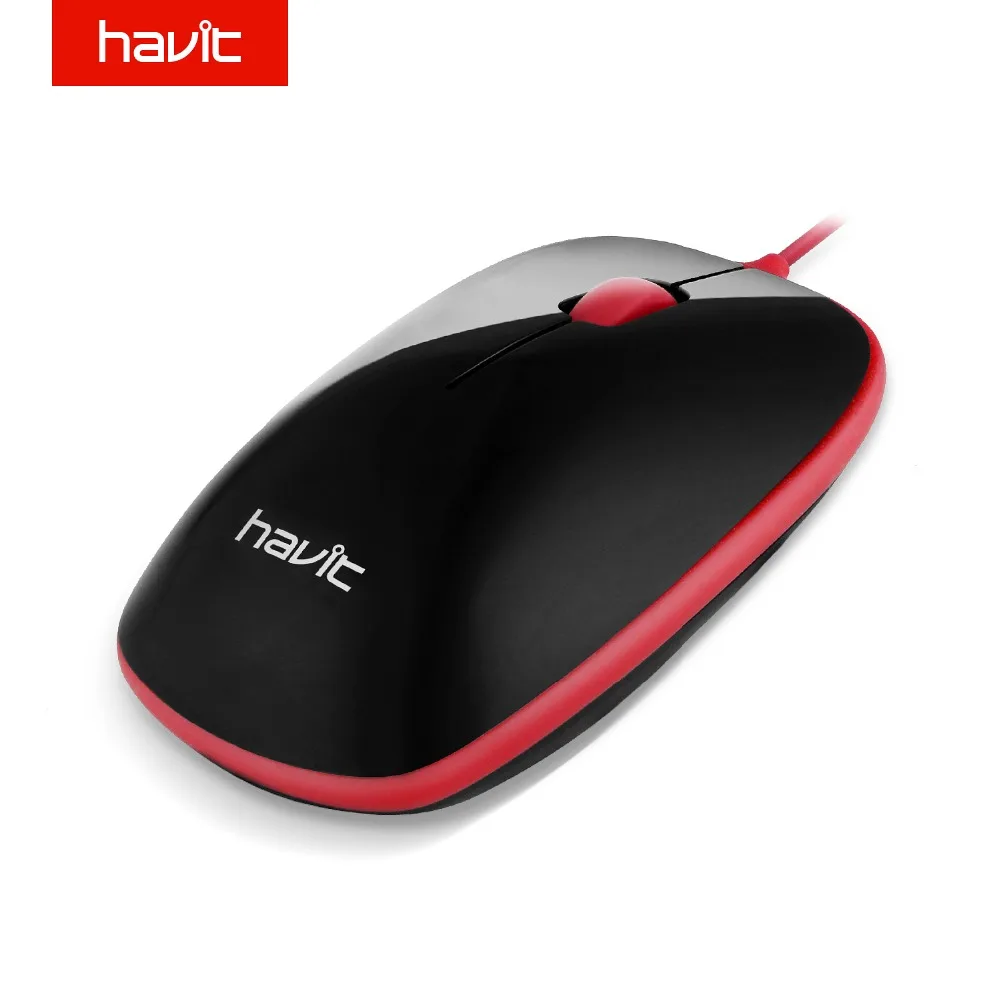 HAVIT Protable Wired Optical Mouse 1000DPI Long Service Life Convenient