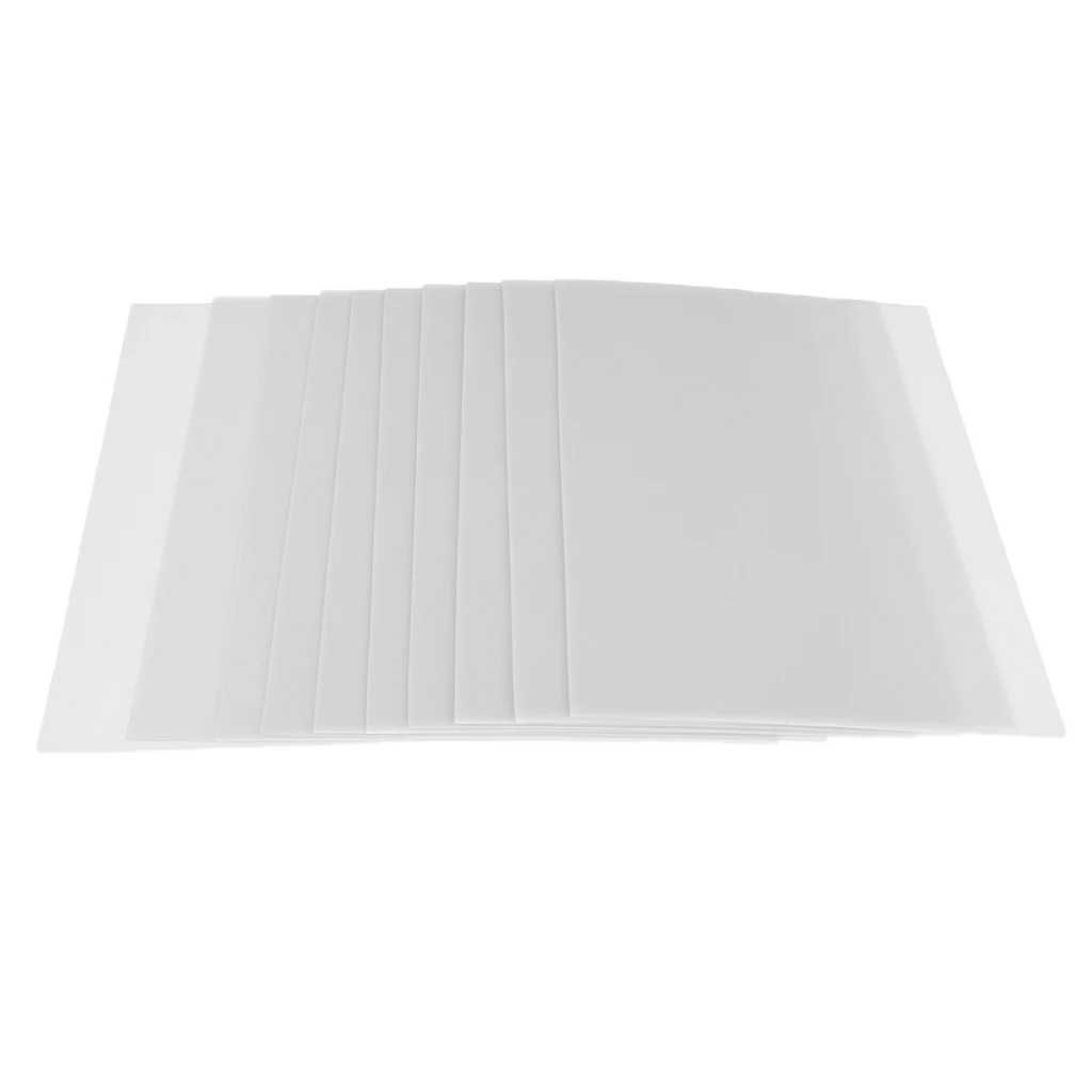 MagiDeal 10 Pieces Plain Blank Practice Skin Sheet for Needle Machine Supply Tattoo Accesories High quanlity