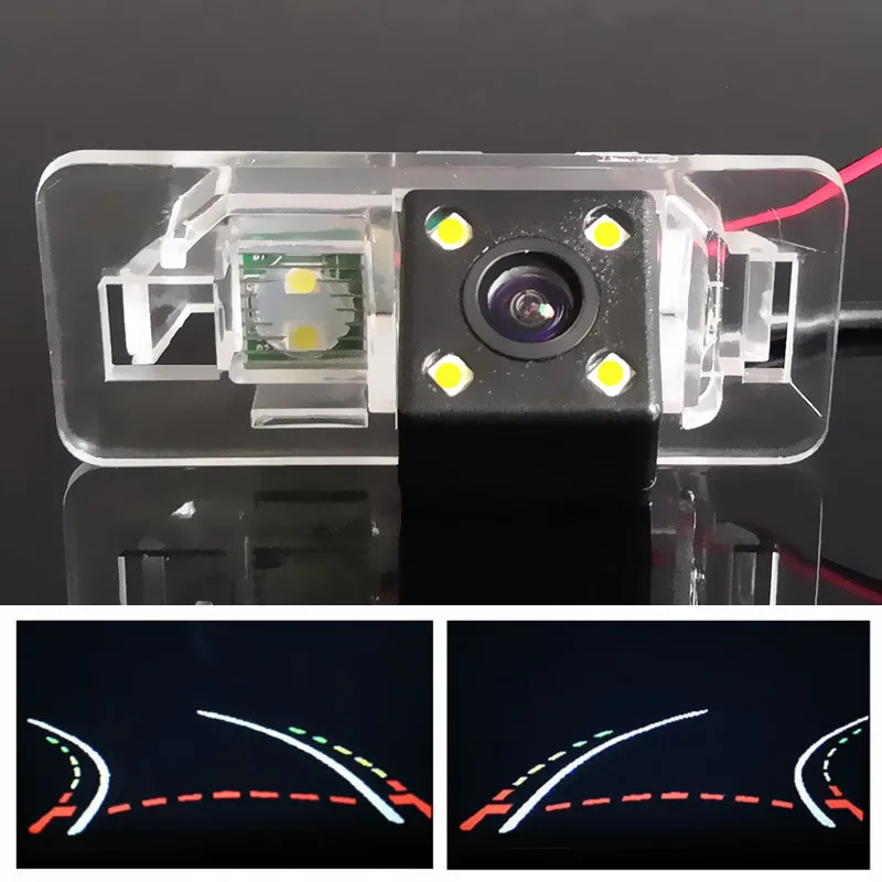 170D интеллигентая(ый) Динамическая траектория движения заднего вида Камера для BMW X1 X3 X5 X6 M3 E46 E53 E70 E71 E82 E83 E84 E90 E91 E92 - Название цвета: Dynamic Trajectory