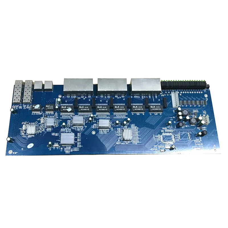 

ANDDEAR-KK4 24Port 10/100Mbps+4 10/100/1000Mbps UTP/SFP POE Switch Module PCBA IP Camera Tablet