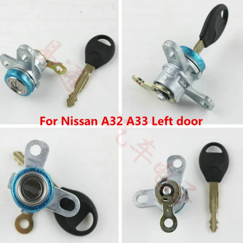 

Car Practice Lock Cylinder For Nissan TEANA 2013 QASHQAI New Sunny A32 A33 NEW TIIDA Left Door Lock Cylinder ignition lock