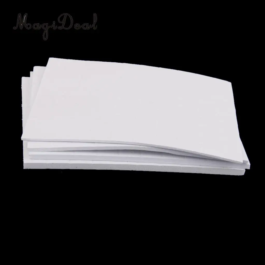 4 sheet Double Side Adhesive From Pads Sticker Fixers for Card Making Super Strong Mounting Sticky Tape 1 mm for Posters Glass