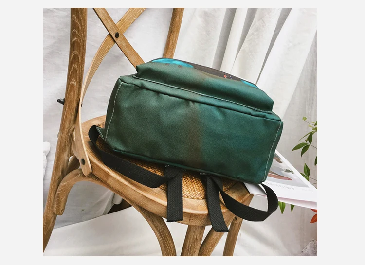 Menghuo Fresh Canvas Backpack Women Landscape School Bags for Teenagers Girls New Backpack Travel Bag Rucksack Mochilas Knapsack_34_31