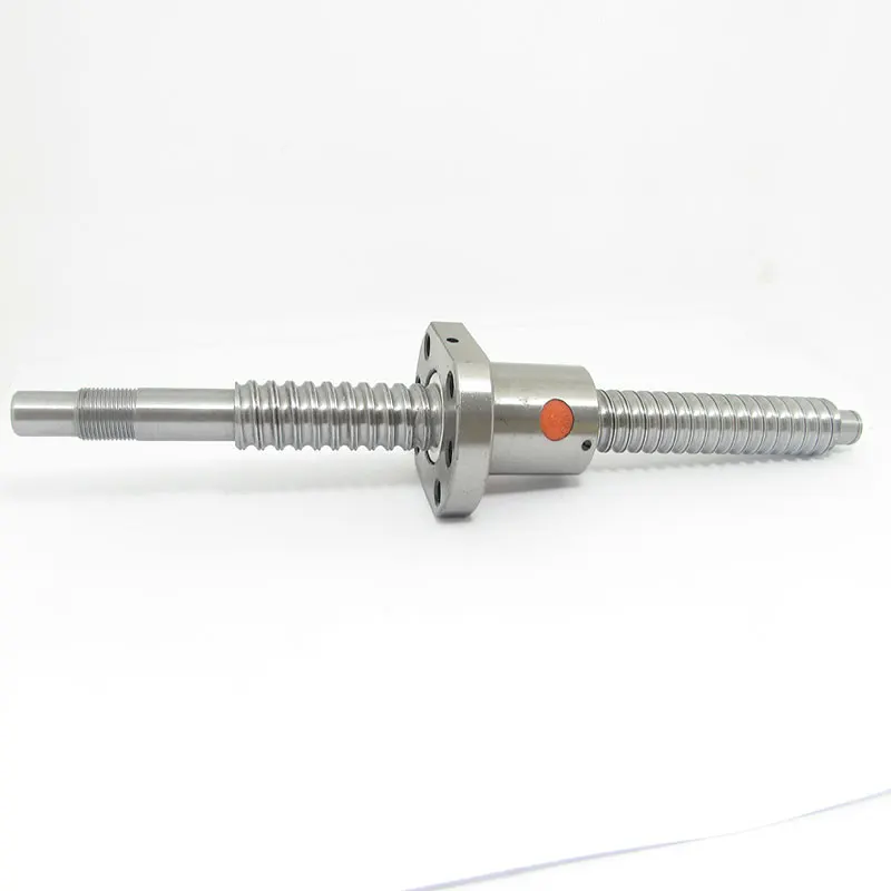 

Free Shipping 16mm 1605 Ball Screw Rolled ballscrew 1pc SFU1605 200mm with 1pc 1605 Flange single ballnut for CNC parts