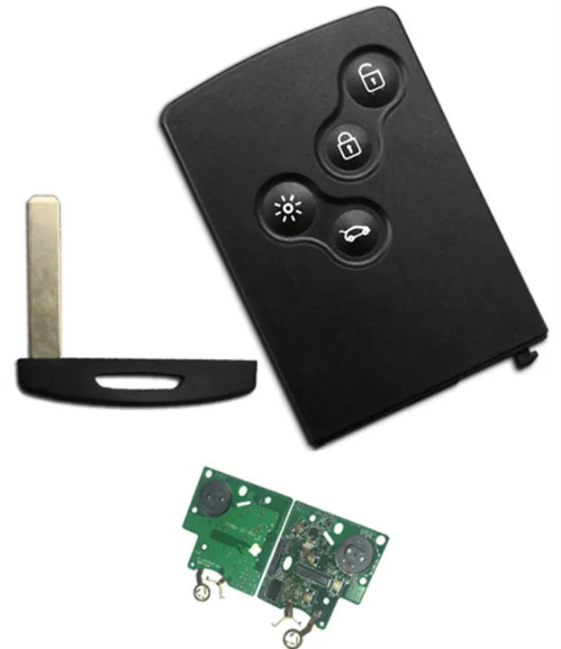 Wilongda умный Автомобильный ключ 4 кнопки дистанционный ключ без ключа FSK 434 МГц Hitag AES PCF7953XTT чип VA2 лезвие для Renault Clio 4