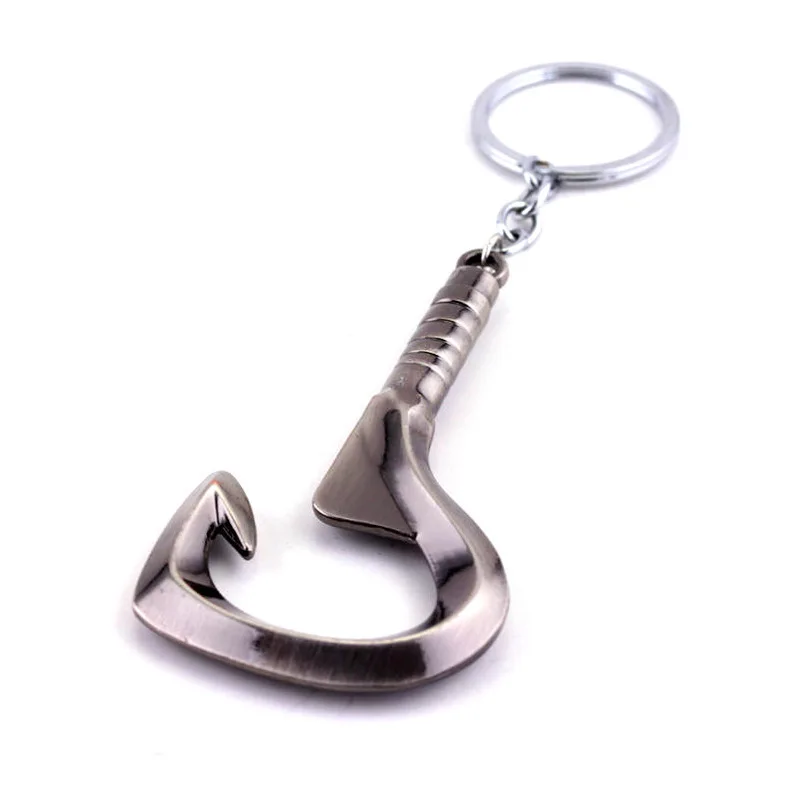 

New Dota2 Butcher Keychains Knife Tower 2 Butcher Matsudana Hook Bottle Opener Key Buckle Drop Shipping