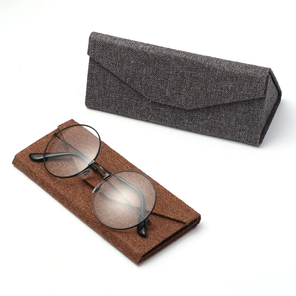Складные солнцезащитные очки, прозрачные корейские тканевые очки, коробка Ecofriendly, защитные очки, контейнер для солнцезащитных очков