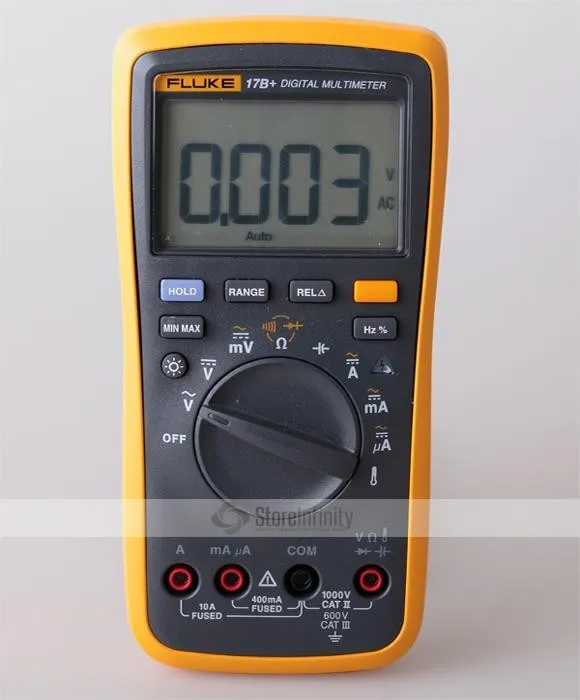 Цифровой мультиметр Fluke 17B + PLUS (с подсветкой) датчик температуры переменного
