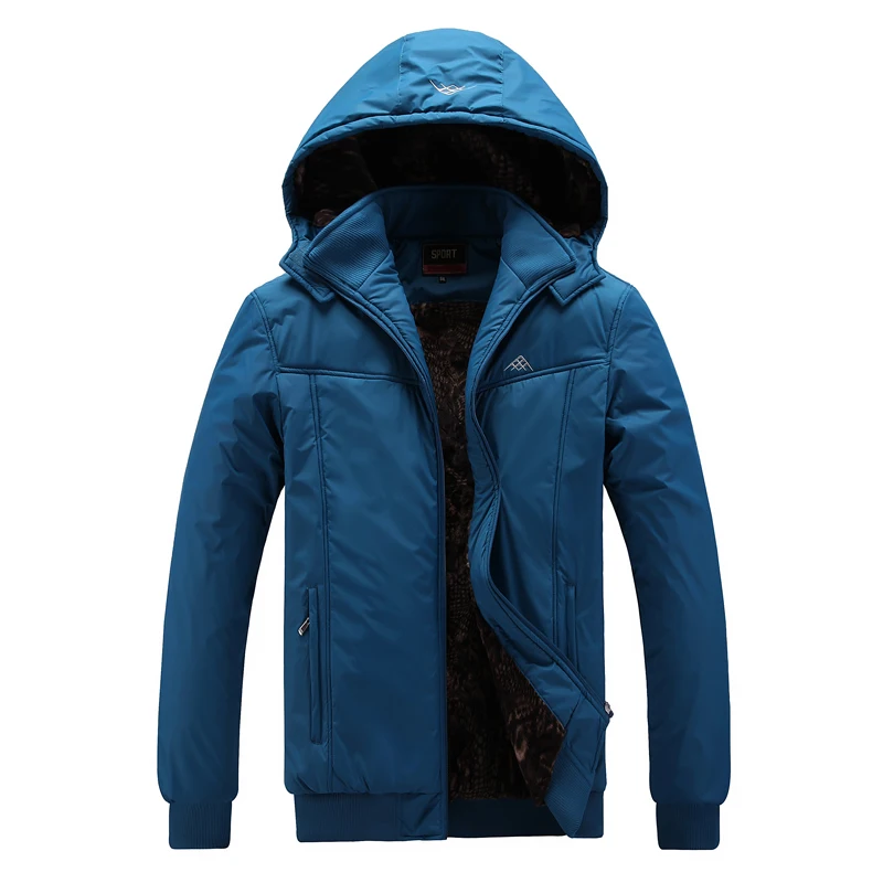 125 кг может одежда больших размеров зимнее пальто для мужчин Уличная Термоодежда сохраняет тепло Кемпинг походные куртки новая 7XL ветровка большого размера