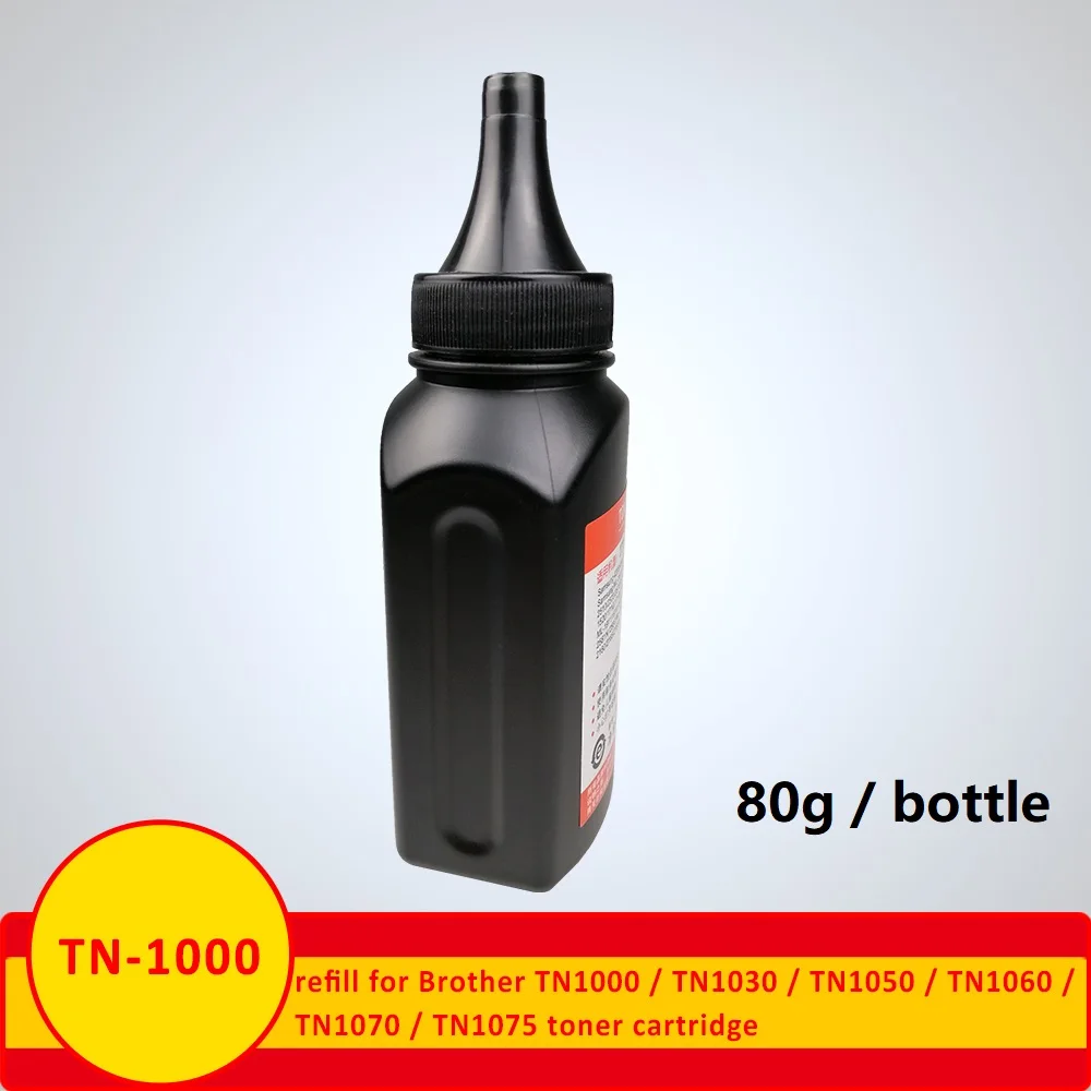 Черный тонер порошок Xiangyu совместимый с Brother TN1000/TN1030/TN1050/TN1060/TN1070 Тонер для
