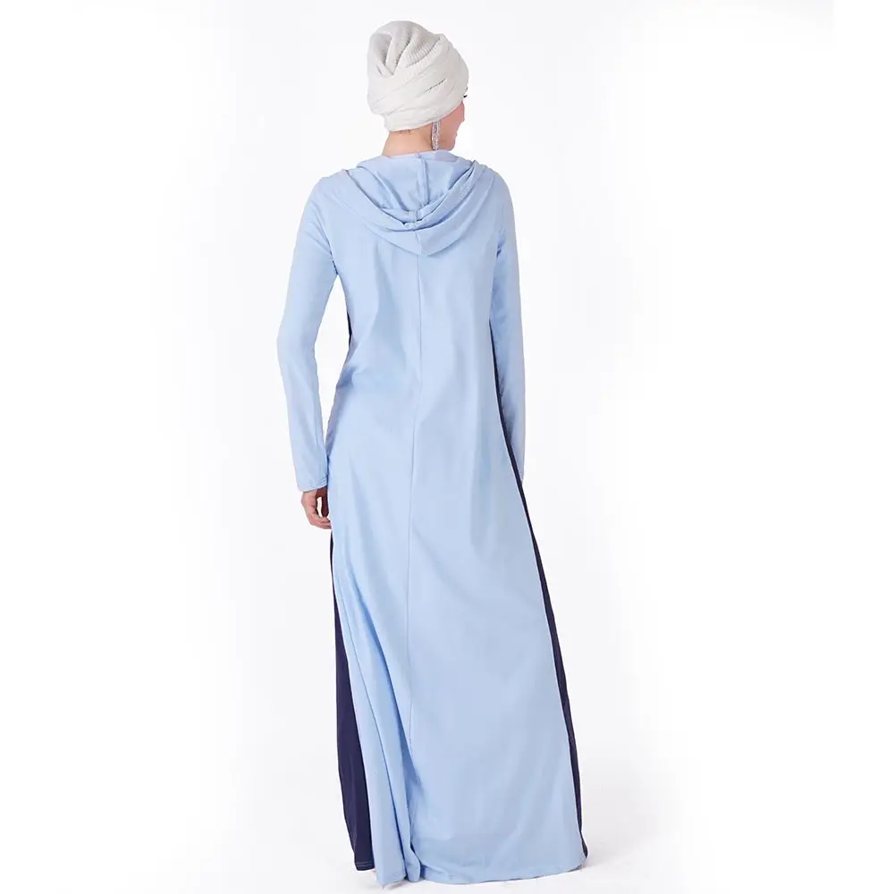 Хлопковые Платья Abayas с капюшоном, студенческое Спортивное длинное платье, арабское длинное платье, турецкое мусульманское модное женское платье на Ближнем Востоке