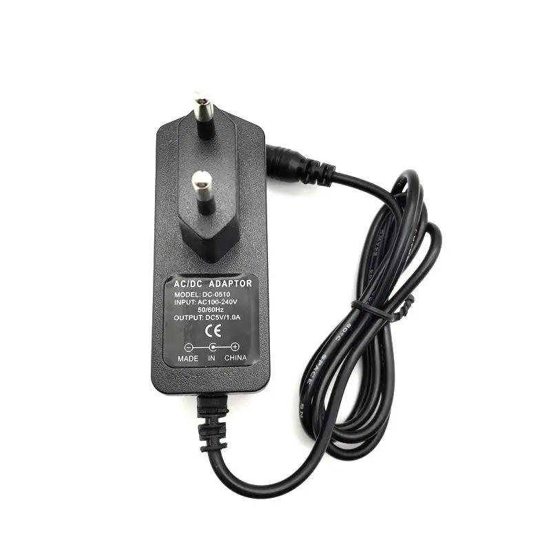 Настенное зарядное устройство Универсальный AC 100-240 V к DC 5 V 1A EU US Plug адаптер питания