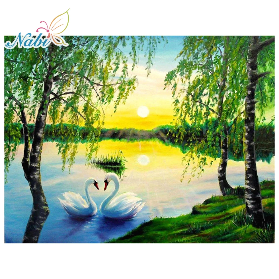 

5d diy diamond painting full square Diamond embroidery nature - diamond mosaic daimond painting 161DD