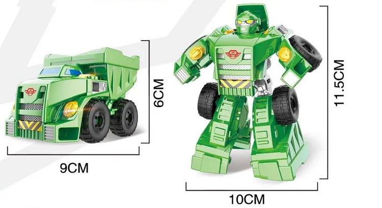 Лидер продаж! 12 см спасательные боты автомобиль игрушки трансформация робот фигурки игрушки для детей подарок для ребенка