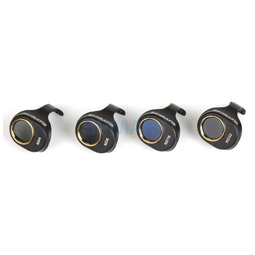 4 Pieces RC Drone Camera Polarizing Filter Lens ND4+ND8+ND16+ND32 Set