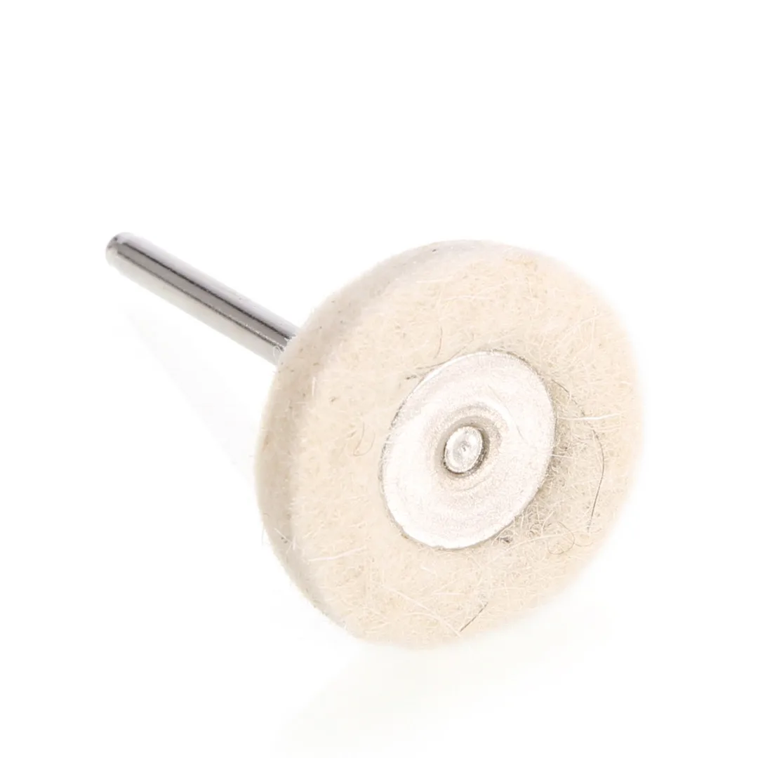 10PCS/Set Wool Felt Polishing Pad Buffing Wheel Drill Grinder Brushes Grinding Wheel For Rotary Tool