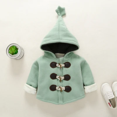 New Baby boys and girls winter jackets warm coats hooded unisex Autumn 9M-2 old size Clothes 7BT044