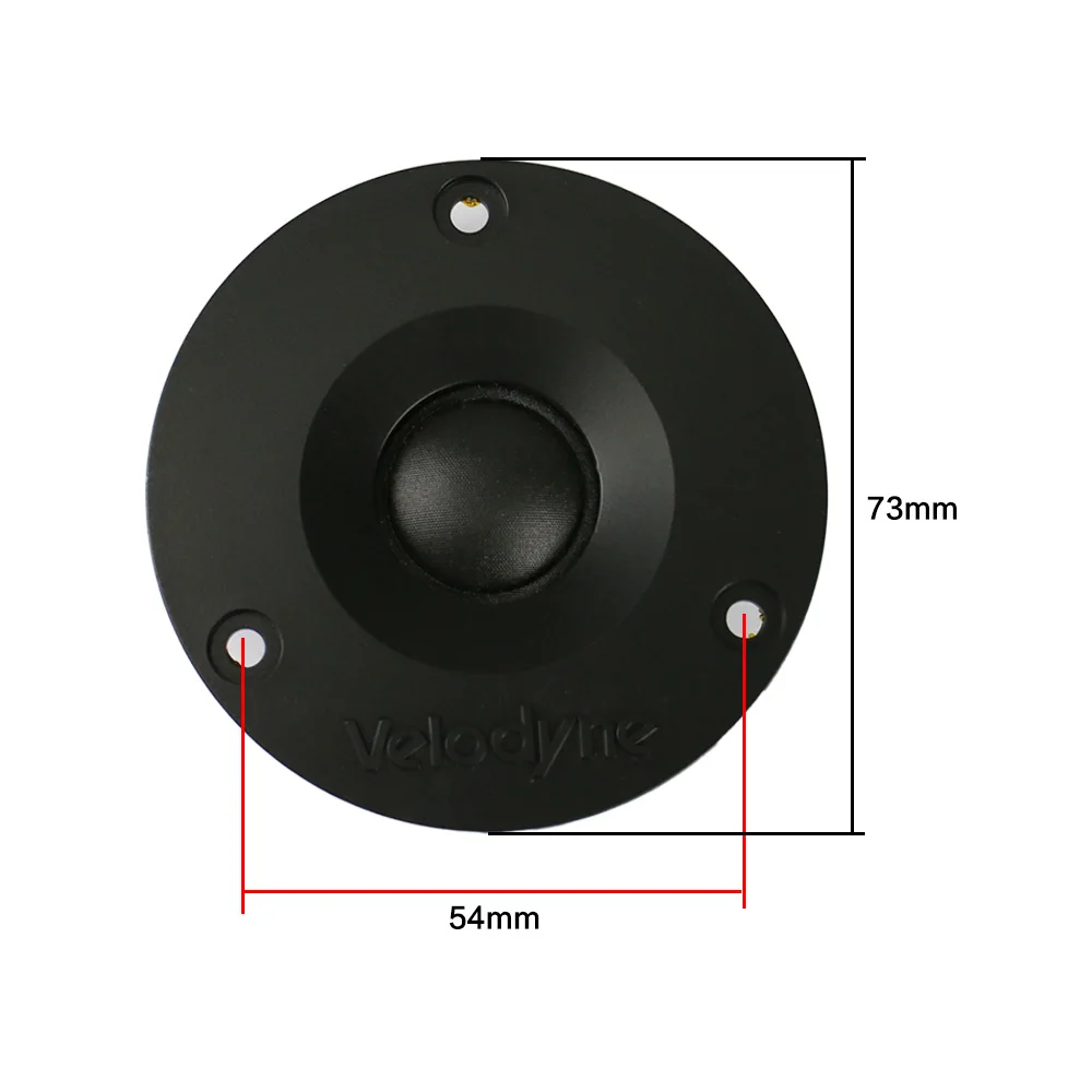Ghxamp 3 дюймовый твитер динамик HIFI неодимовая шелковая пленка 4ohm 50 Вт 73 мм тройной