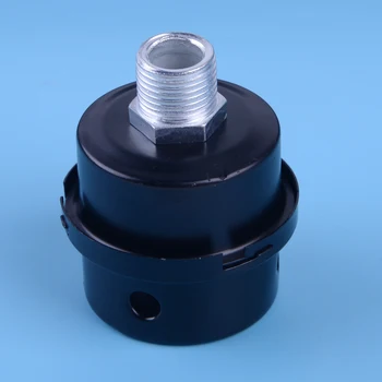 

LETAOSK 3/8" NPT 16mm Thread Metal Compressor Air Filter Replacement with Pleated Paper Element