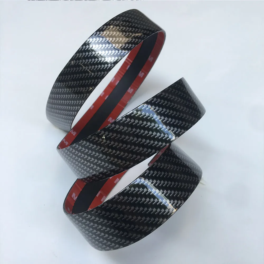 5D Carbon Fiber виниловая Защитная пленка для двери автомобиля защита педали DIY