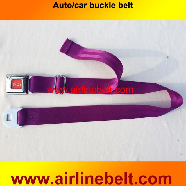 Removable and Interchangeable automobile car safety seat belt buckle