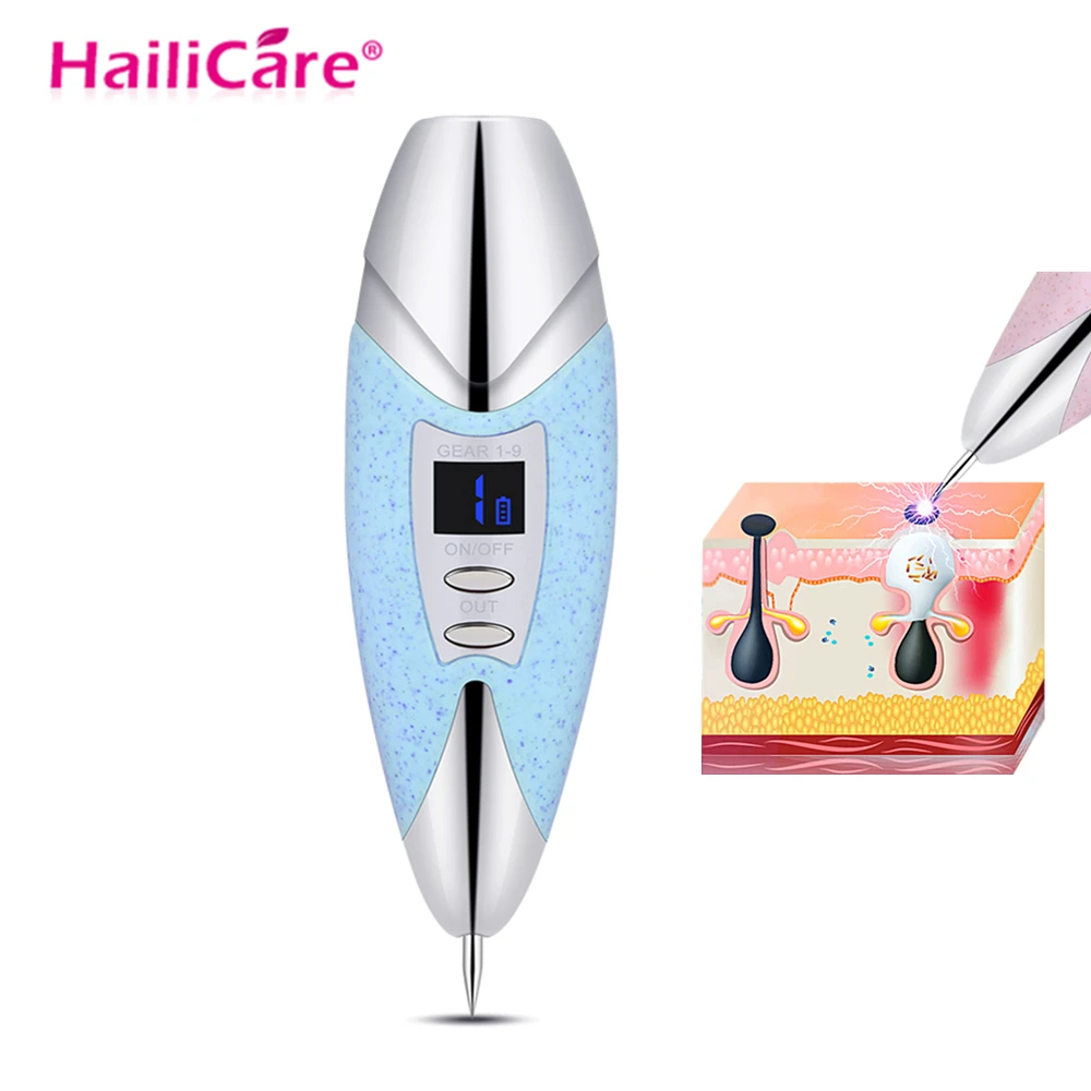 

9 Gear Skin Spots Removal Pen Laser Mole Removal Plasma Pen Wart Remover Skin Tag Mole Tattoo Remover Machine Spot Cleaner