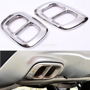 

Angelguoguo Car styling For Mercedes Benz C Class GLA GLA X156 200 220 260 Class Exhaust Outputs Tail Frame Trim