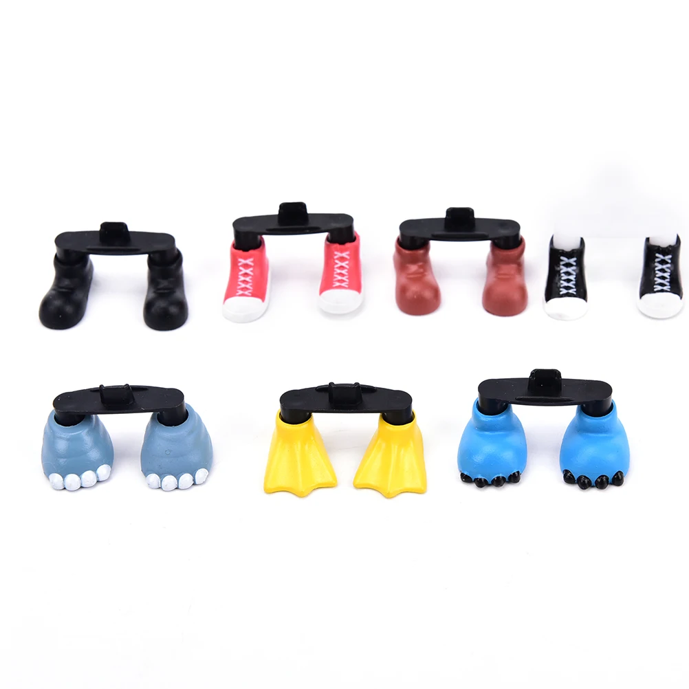 

kawaii Shoes Feet Shaped Charge Port simulation Dust Plug Suitable Dust proof Stopper For Samsung For Android Phone