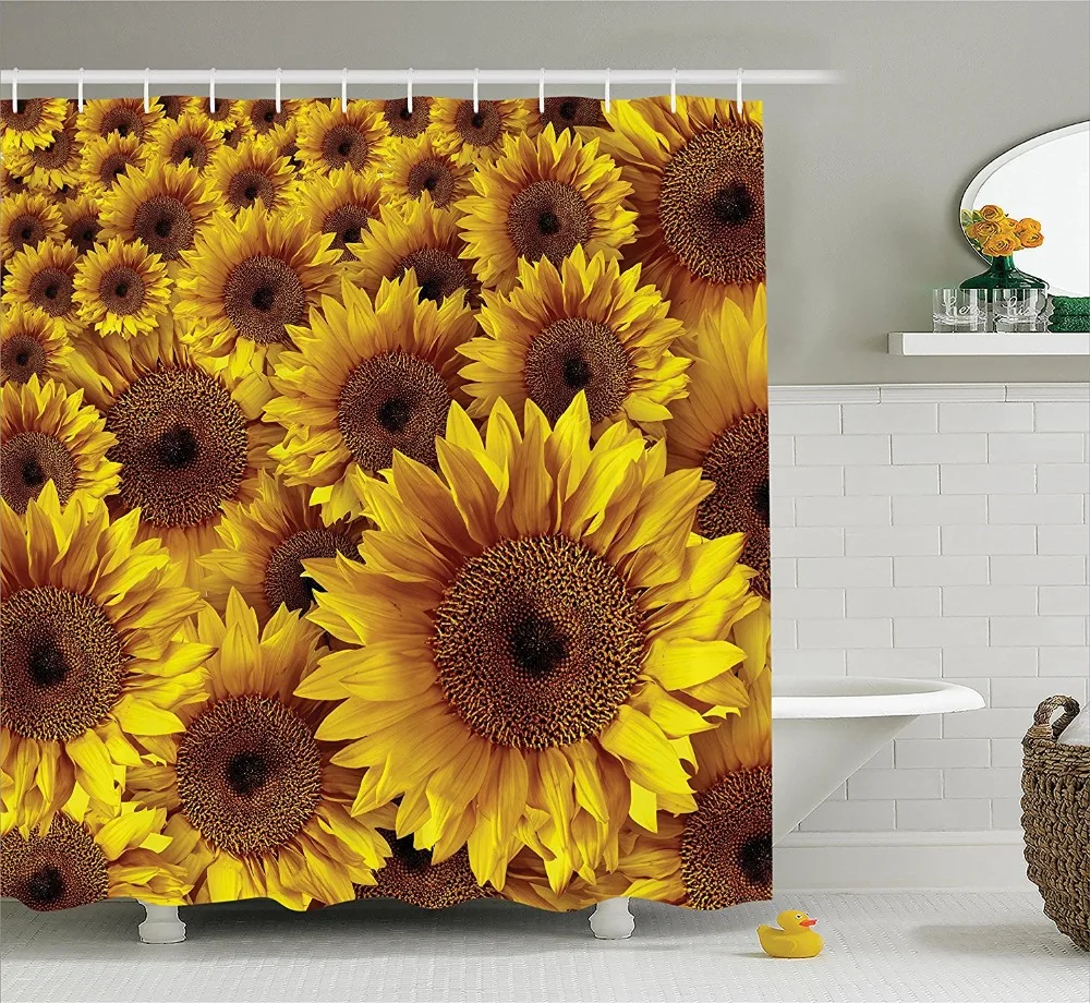 Sunflower Vintage Rustic Looking Sunflowers Field Blooms Botanical