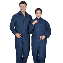 2019Men с капюшоном рабочая одежда комбинезон Мужская Рабочая одежда походные Мужские штаны модные рабочие униформы Рабочая защита комбинезоны A61409