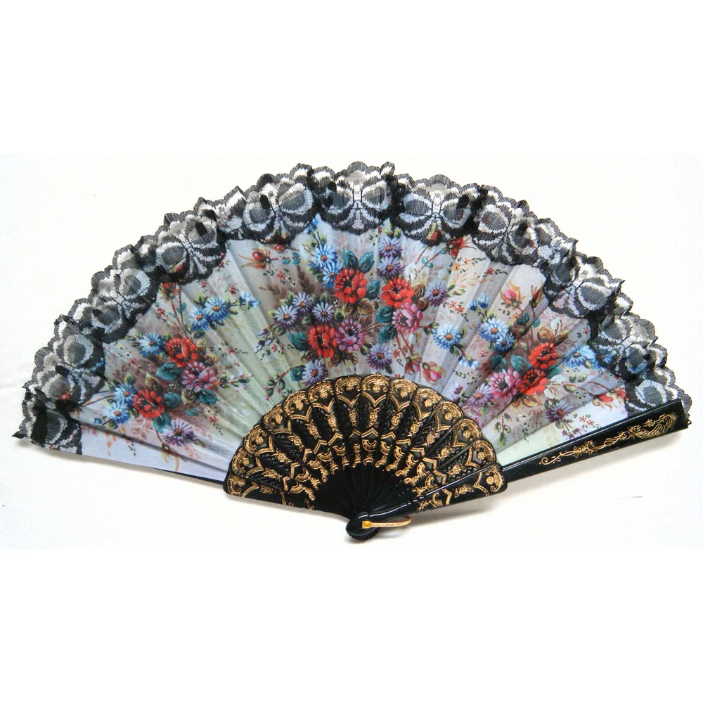 Hot Sale Spanish style Hand Fan Decorative Designin Decorative Fans
