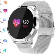 Ollivan New Q8 Smart Watch Heart Rate Tracker Smart Band Wristwatch Electronics Sport Smartwatch Smartband Wearable Device