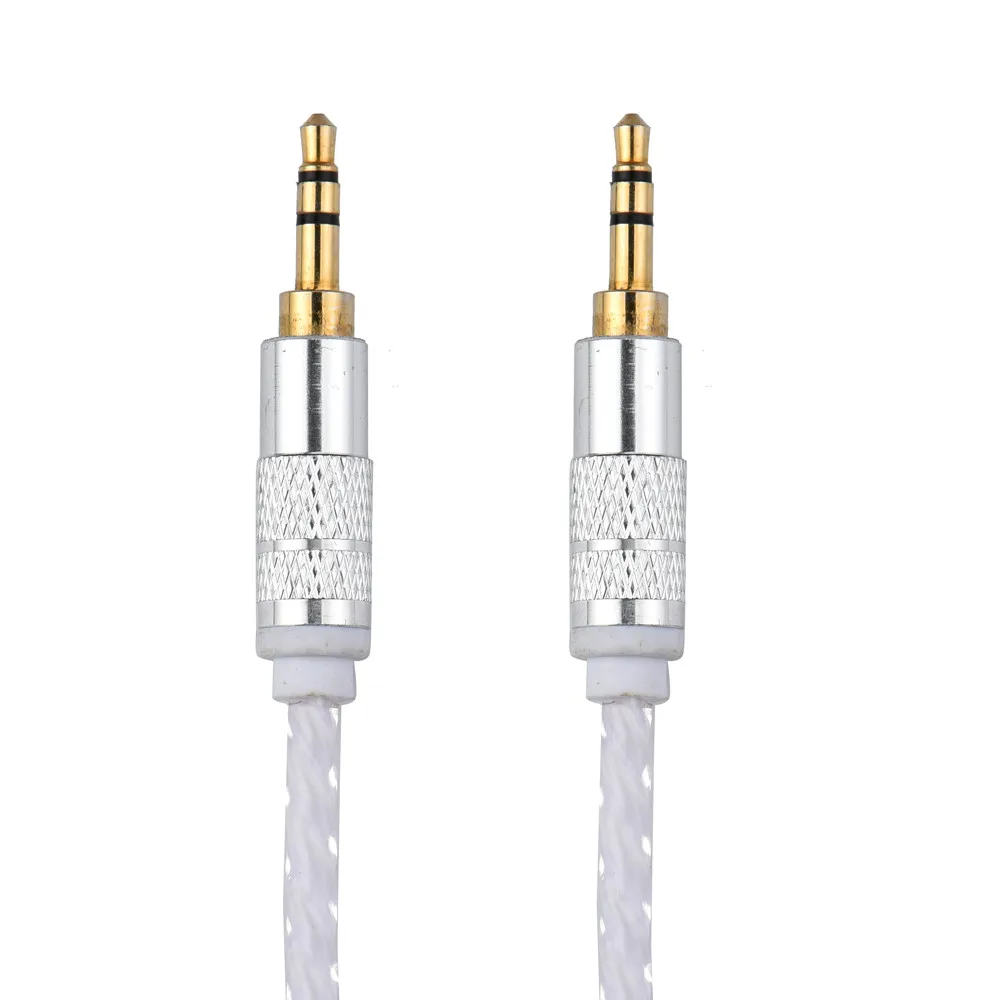 3.5mm Jack Male to Male Car Aux Auxiliary Cord Stereo Audio Cable for Phone iPod
