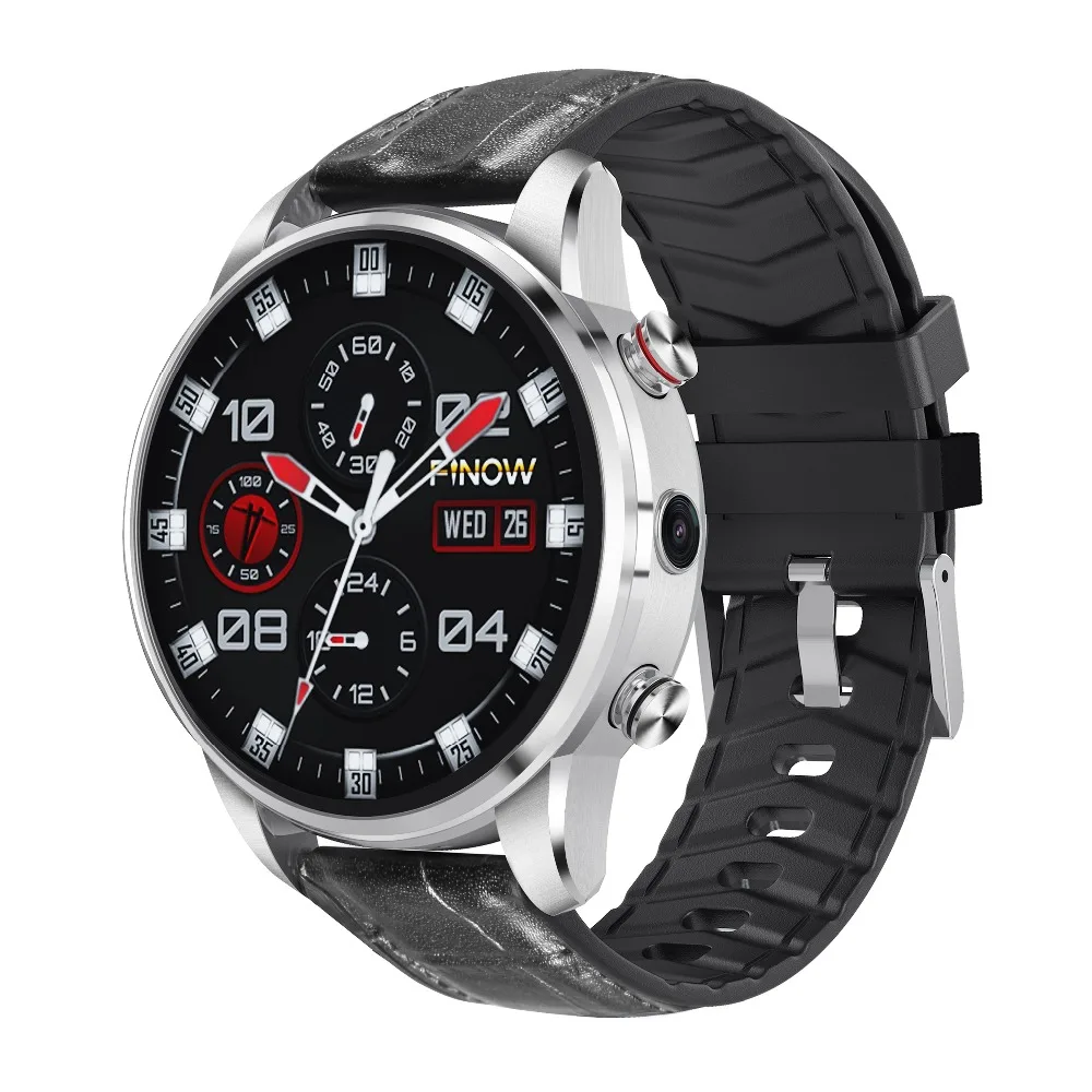  2019 Finow X7 4G SmartWatch 1.39 inch AMOLED 400*400 Round Display MTK6739 Quad Core 600mAh Hybrid  - 32970689049