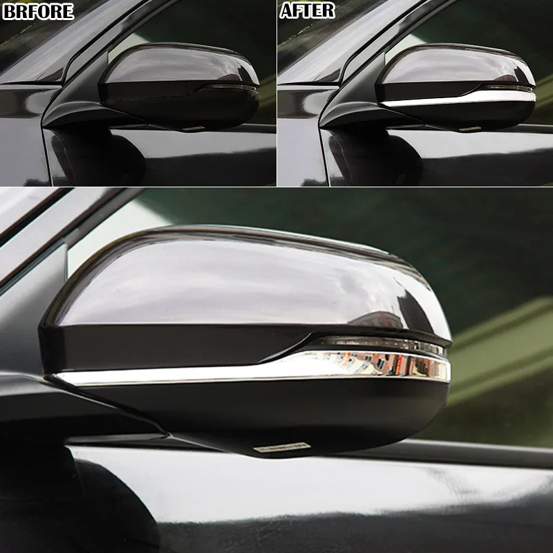 Для Honda HR-V HRV хромированная боковая зеркальная крышка, защита от царапин, накладка, рамка, литье, украшение, Стайлинг