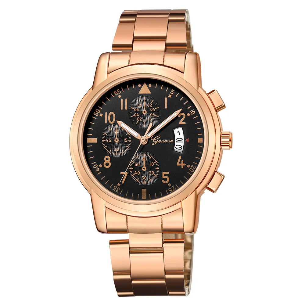 Хит, мужские Кварцевые аналоговые наручные часы с датой из нержавеющей стали, спортивные мужские часы, подарки,, Wd3 sea - Цвет: D