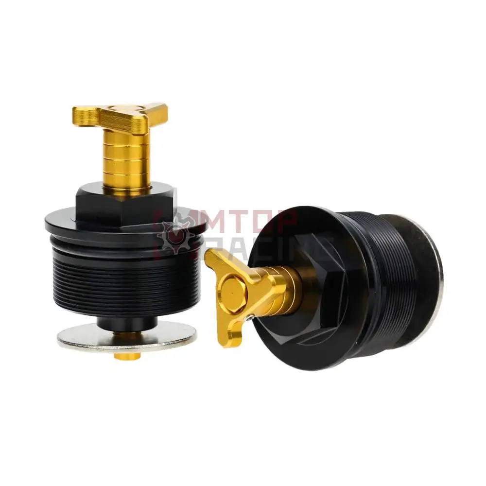 

Preload Fork Caps For Kawasaki ZRX400 2004-2008 41mm Triangle Adjust Fork Bolts 2004 2005 2006 2007 2008