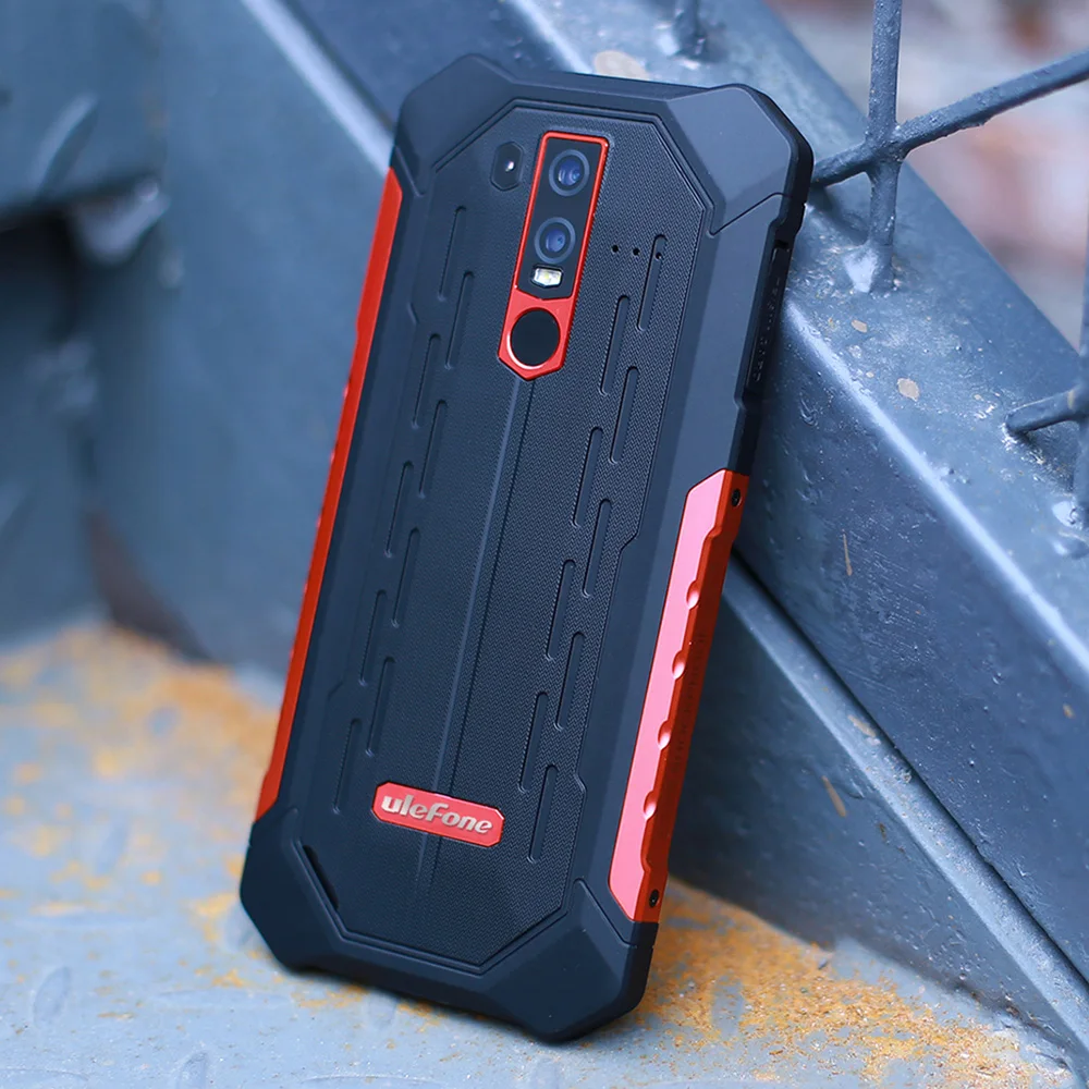 Ulefone Armor 6 IP68 IP69K Android 8,1 смартфон 6," Helio P60 6G+ 128G Face ID Беспроводная зарядка прочный водонепроницаемый мобильный телефон