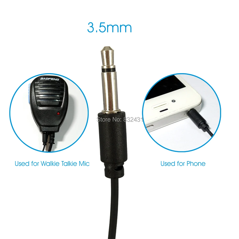 3.5mm Radio Single Listen Earpiece 10