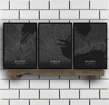 

Belfast Dublin Galway Kilkenny Northern Ireland Poster